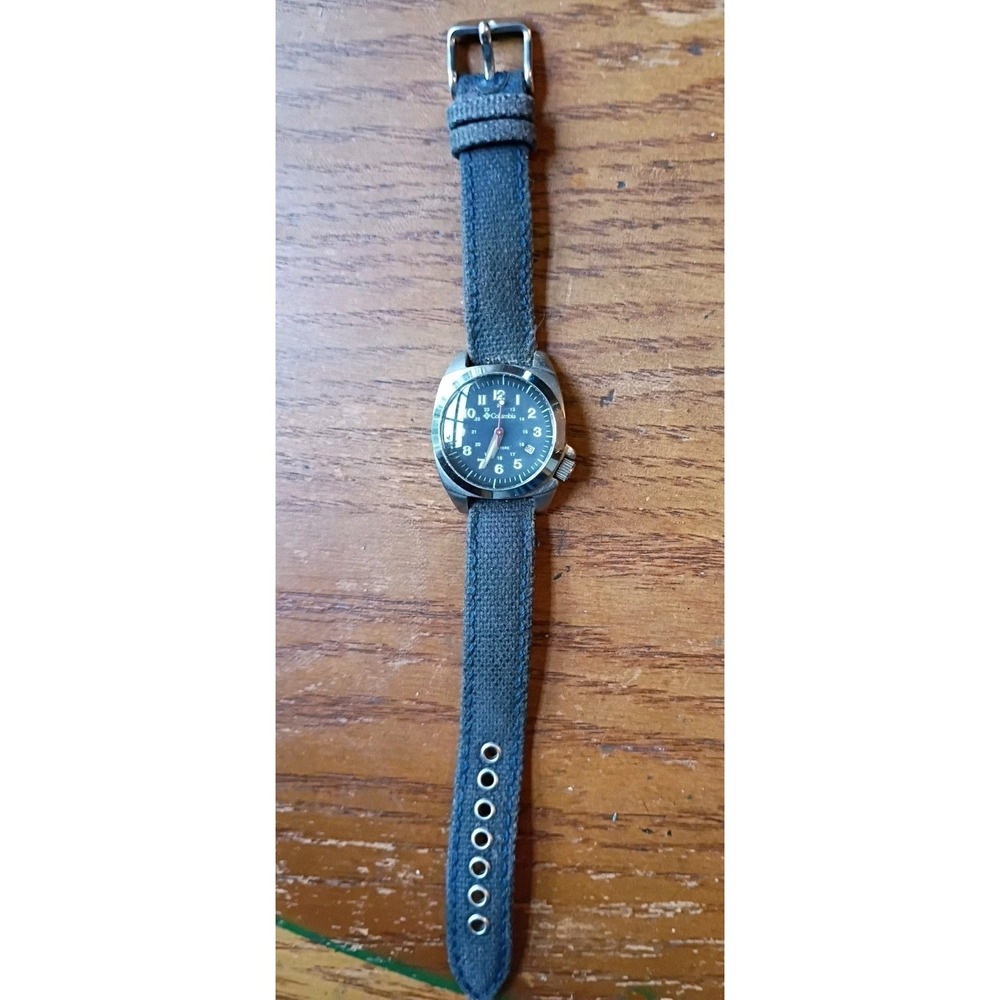 Columbia Watch-Water Resistant-Stainless Steel Caseback- CL 1209 - Works - READ